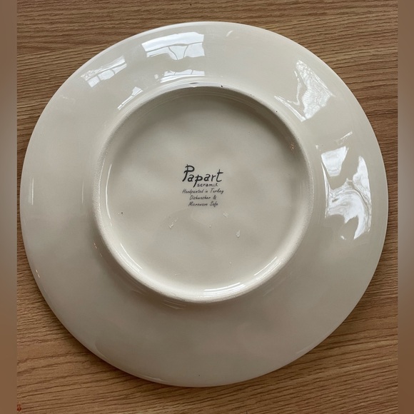 4 Salad Plates - Papart Seramik NEW - Picture 6 of 10